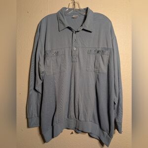 casual Joe Haband Men's Blue Casual Shirt Size Xl Pre-owned